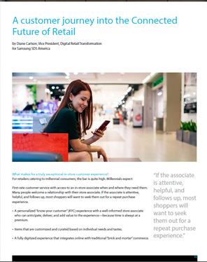 A Customer Journey Into the Connected Future of Retail